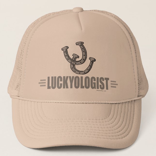 Lustigt Lucky Truckerkeps (Framsida)