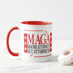 Lustigt MAGA Coffee Mugg Sarkastic Political Quote