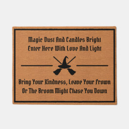 Lustigt Magic Spell Rustic Minimalist Witch Humor