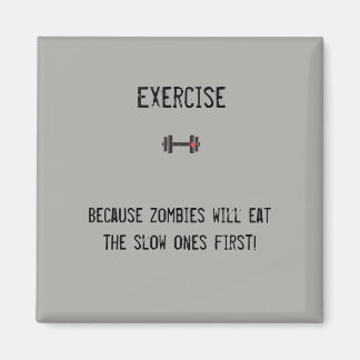 Lustigt magnet för fitness älskare!