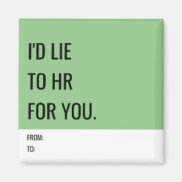 Lustigt Magnet för medarbetare