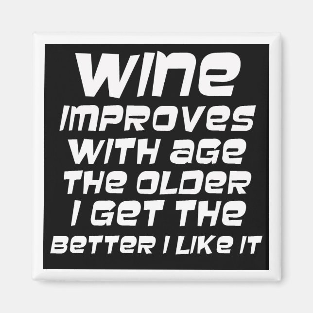 Lustigt magneter, unik presentidé - bulkrabatt magnet (Framsidan)