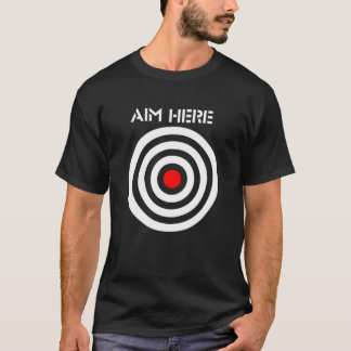 Lustigt mål Här mörkas uppspelare T Shirt