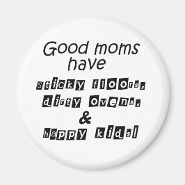 Lustigt mamma citerar söt humor magnet