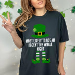 Lustigt matchande St patrick's day med störst sann T Shirt<br><div class="desc">Vi presenterar vår fantastiska matchande St. Patrick-dag som troligast är T-Shirt - ett humoristiskt och personlig tillägg till dina Paddy's Day-festligheter. De här skjortorna är perfekter för ett pub-crawlteam, en grupp som deltar i ett parad, eller helt enkelt för ett roligt och samordnat utseende under firandet på St. Patrick-Day. De...</div>