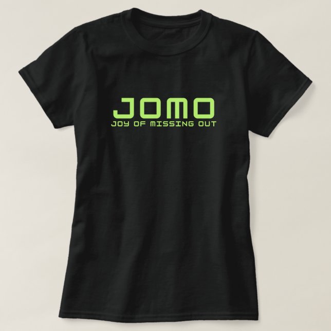 Lustigt med att saknas t shirt (Design framsida)