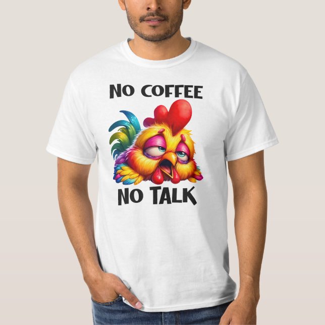 Lustigt med behålla eller design - Tee (Framsida)