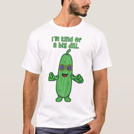 Lustigt med en stor uppringningspanel t shirt