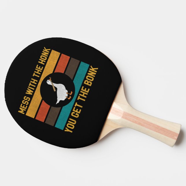 Lustigt,  med honan. pingisracket (Sidan)