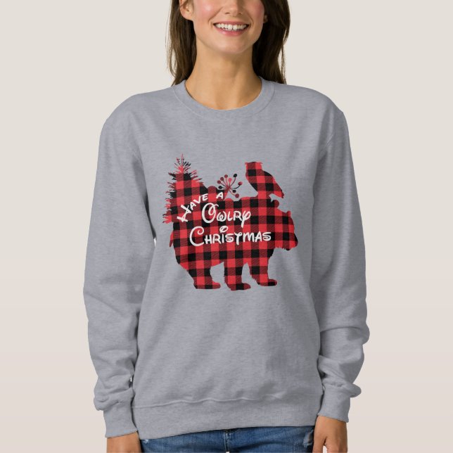 Lustigt med Owlry-jul, jättegod julsötare T Shirt (Framsida)