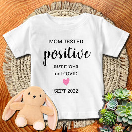 Lustigt meddelande om Gravid T Shirt