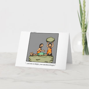 Lustigt medicinska gåvor! kort