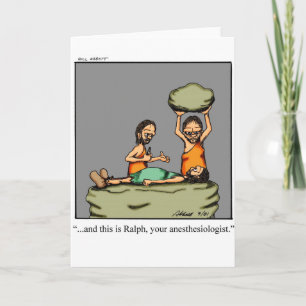 Lustigt medicinskt gift! kort