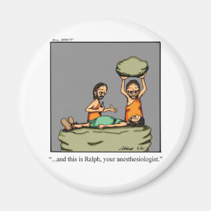 Lustigt medicinskt gift! magnet