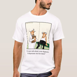 Lustigt medicinskt T-shirt
