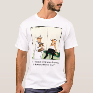 Lustigt medicinskt T-shirt
