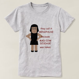 Lustigt Menopaus T-shirt A