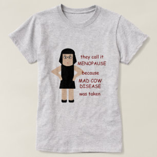 Lustigt Menopaus T-shirt B