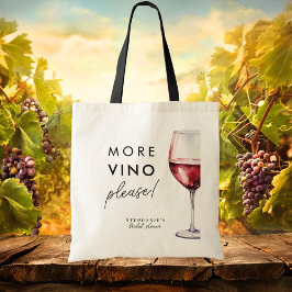 Lustigt mer Vino, tack... Vin-Möhippan Tygkasse