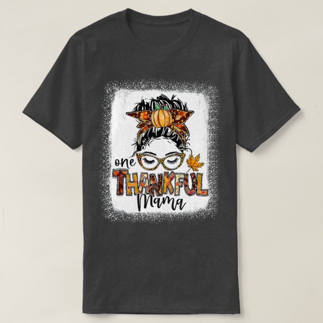 Lustigt Messy köper en tankfull Mamma höst än T Shirt (Design framsida)