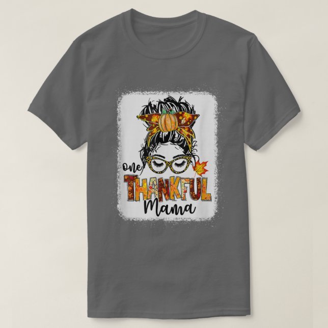 Lustigt Messy köper en tankfull Mamma höst än T Shirt (Design framsida)