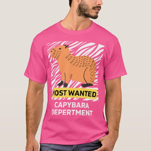 Lustigt mest önskad Capybara T Shirt (Framsida)