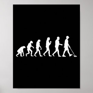 Lustigt Metall upptäcker Art För manar Women Vuxen Poster