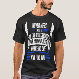 Lustigt Metall upptäcker TWe Know Ställen T Shirt