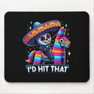 Lustigt mexikanskt Party Pinatas-ID Slått att Cinc Musmatta