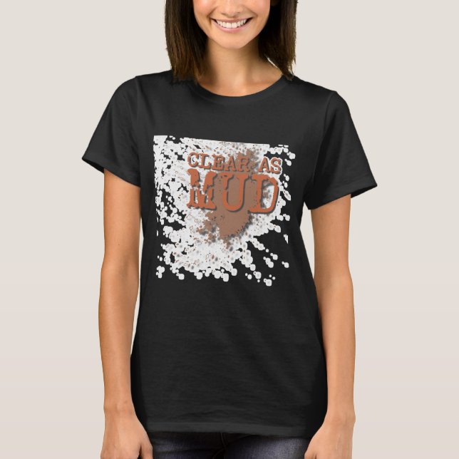 Lustigt militärt veteran som säger klarspråk t shirt (Framsida)