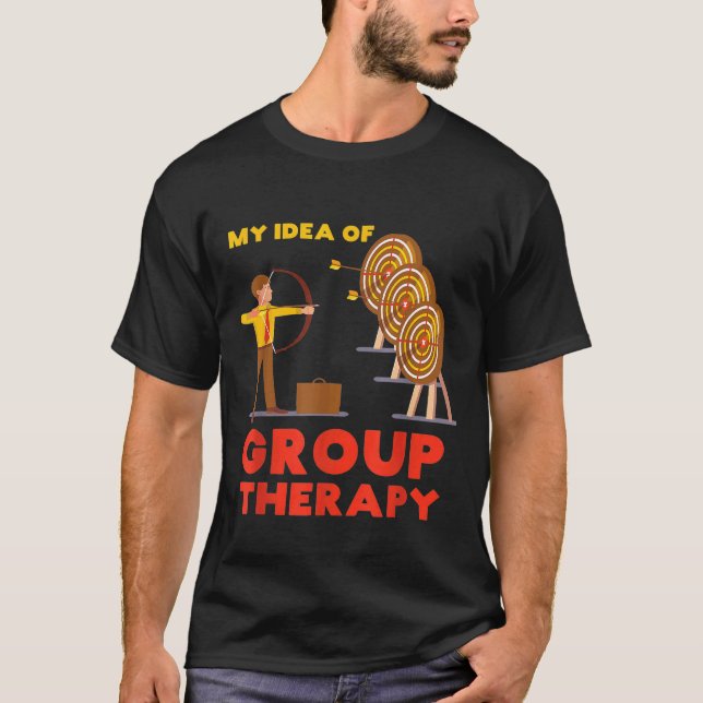 Lustigt min idé om konsthapy-arkitekthandlingar t shirt (Framsida)