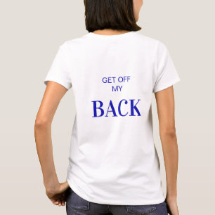 Lustigt minimalistiskt T-shirt för henne Få av m
