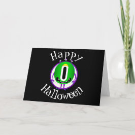 Lustigt, Monster, Halloween Kort