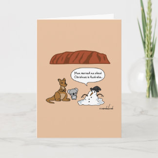 Lustigt Morsa varnade mig för julkortet Helgkort