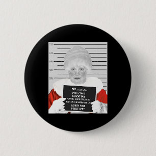 Lustigt Mrs Claus Mugshot Jails arresterad på Kris Knapp