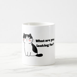 Lustigt mug: Cute Cat Kaffemugg