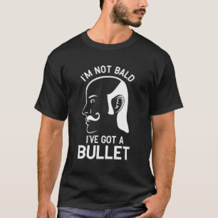 Lustigt Mullet, jag är inte Bald T Shirt