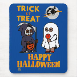 lustigt musblock "HALLOWEEN 1" Musmatta