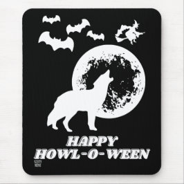 lustigt musblock "LYCKLIG HOWL-O-WEEN 2" Musmatta