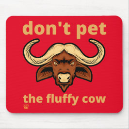 Lustigt musmatta "FLUFFY COW"