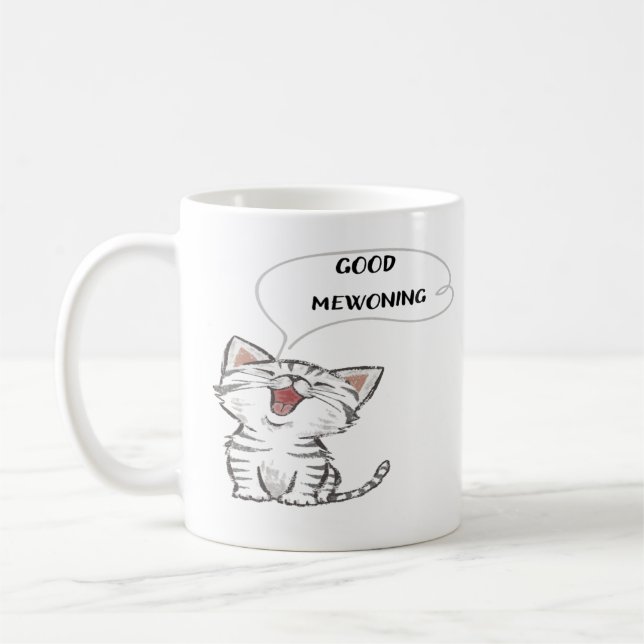 Lustigt mycket för Cat Lovers Kaffemugg (Vänster)