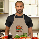 Lustigt Namastay Home and Make Pizza Förkläde<br><div class="desc">Med allt som pågår i världen i dag måste vi hitta något att uppta vår tid under vår egen karantän.</div>