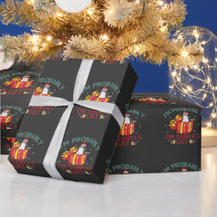 Lustigt Naughty Julafton.. Jag står förmodligen på Presentpapper