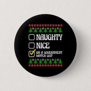 Lustigt Naughty Nice på en regerings bevakningslis Knapp