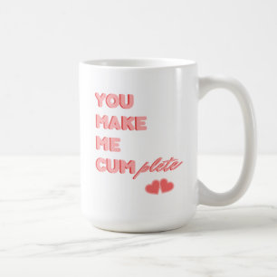 Lustigt Naughty Valentines daggåva Kaffemugg