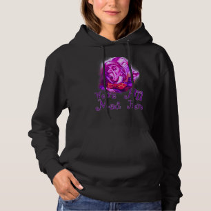 Lustigt Nerdy vi är alla här Cheshire Alice Bok T Shirt
