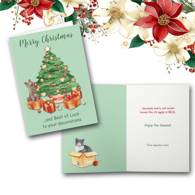 Lustigt nog är jultomten i klack helgkort (Skapare uppladdad)