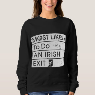 Lustigt nog att göra ett irländskt utträde från Ir T Shirt