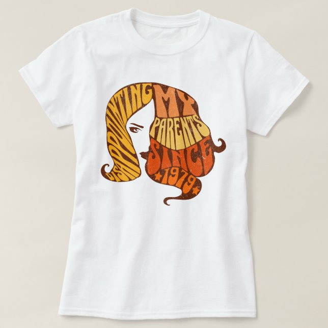 Lustigt nog att göra mina föräldrar besvikna sedan t shirt (Design framsida)