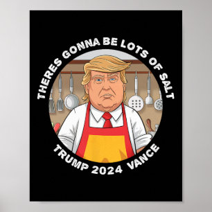 Lustigt nog kommer det att bli mycket salt Van-tru Poster